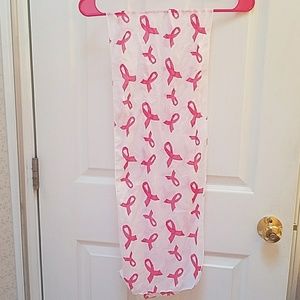 NWOT Beautiful Breast Cancer Awareness Scarf